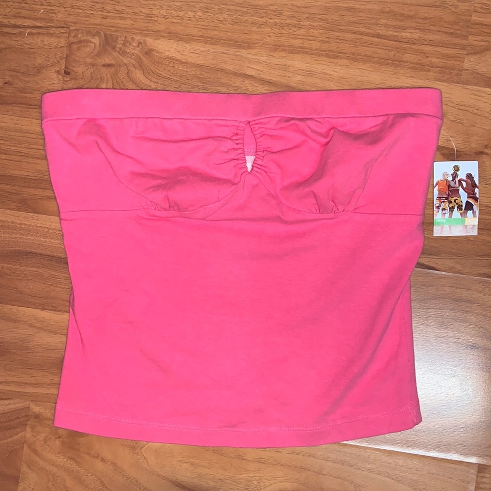 NWT Roxy Keyhole Strapless Top